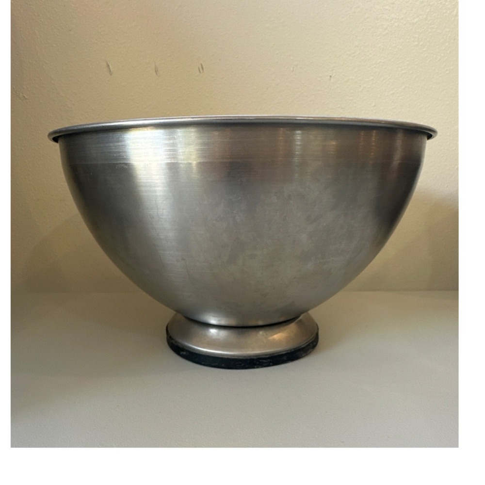Revere Ware Stainless Steel Mixing Bowl 11.5" Pedestal Base Non-Slip 18-01